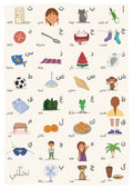 Iraqi Alphabet Poster